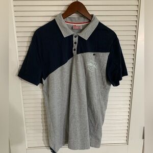 RB LEIPIZG  Red Bull Men’s Polo Shirt XL BLUE/gray